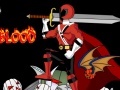 Гульня Power Rangers Samurai Halloween Blood