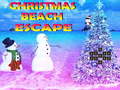 Гульня Christmas Beach Escape
