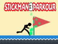 Гульня Stickman Parkour 3