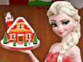 Гульня Xmas Gingerbread House Cake
