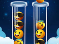 Гульня Emoji Color Sort Puzzle