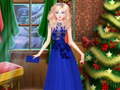 Гульня Elsa Frozen Christmas Dress up