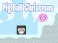 Гульня Pig Ball Christmas