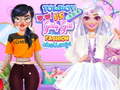 Гульня Tomboy vs Girly Girl Fashion Challenge