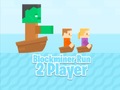 Гульня Blockminer Run  2 player