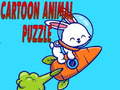 Гульня Cartoon Animal Puzzle