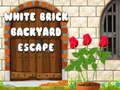 Гульня White Brick Backyard Escape