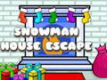 Гульня Snowman House Escape