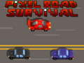 Гульня Pixel Road Survival