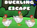 Гульня Duckling Escape