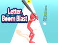 Гульня Letter Boom Blast