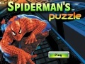 Гульня Spiderman's Puzzle