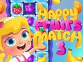 Гульня Happy Fruits Match3