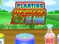 Гульня Planting and Making Of Food