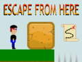 Гульня Escape from here