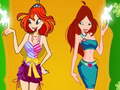 Гульня Bloom and Flora Dress Up