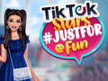Гульня TikTok Stars #justforfun