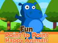 Гульня Fun Point to Point Happy Animals