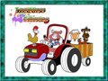 Гульня Tractor Coloring Pages