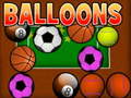 Гульня Balloons