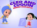 Гульня Cleo and Cuquin Memory Card Match