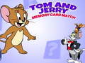 Гульня Tom and Jerry Memory Card Match