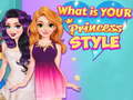 Гульня What Is Your Princess Style
