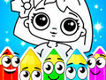 Гульня Coloring Dolls