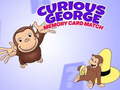 Гульня Curious George Memory Card Match