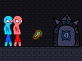 Гульня Red and Blue Stickman Rope