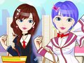 Гульня Schoolgirl Fashion