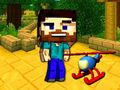 Гульня Mineblock Helicopter Adventure