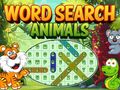Гульня Word Search Animals