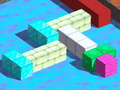 Гульня Minecraft Cube Puzzle