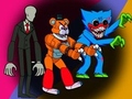 Гульня Monsters Attack Among Us Squad