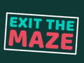 Гульня Exit the Maze