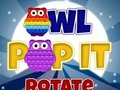 Гульня Owl Pop It Rotate