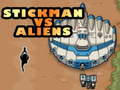Гульня Stickman vs Aliens