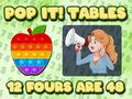 Гульня Pop It Tables