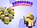 Гульня Minions Memory Card Match 