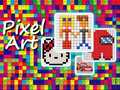 Гульня Pixel Art Challenge