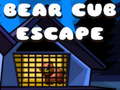 Гульня Bear Cub Escape