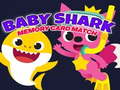 Гульня Baby Shark Memory Card Match