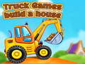 Гульня Truck games build a house