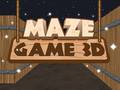 Гульня Maze Game 3d