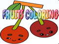 Гульня FRUITS COLORING