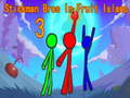 Гульня Stickman Bros In Fruit Island 3