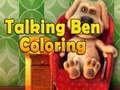 Гульня Talking Ben Coloring