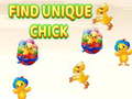 Гульня Find Unique Chick