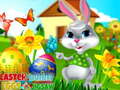 Гульня Easter Bunny Eggs Jigsaw